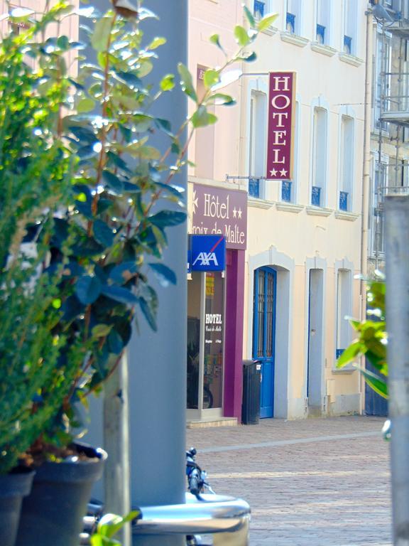 Hotel De La Croix De Malte Cherbourg-en-Cotentin Exterior foto