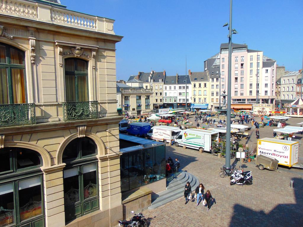 Hotel De La Croix De Malte Cherbourg-en-Cotentin Exterior foto